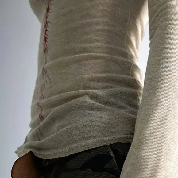 Grunge Longsleeve T-Shirt - Picture 3 of 4